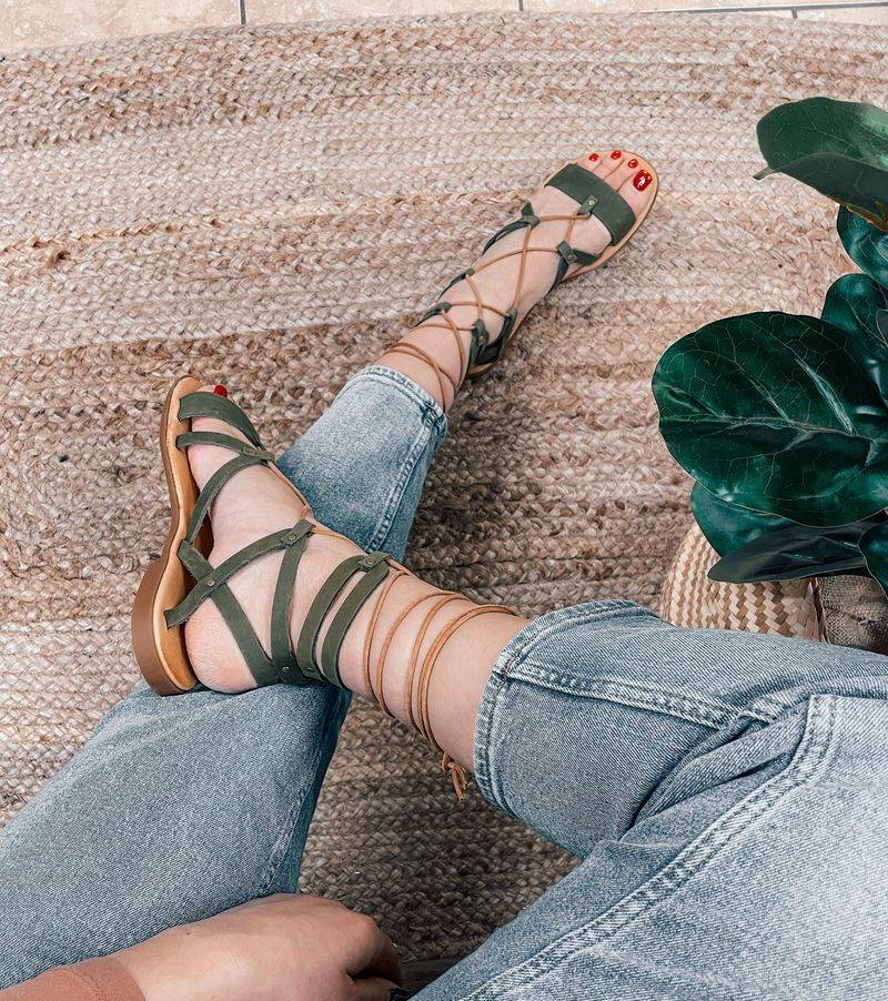 Ancient Greek Sandals Handcrafted Designs