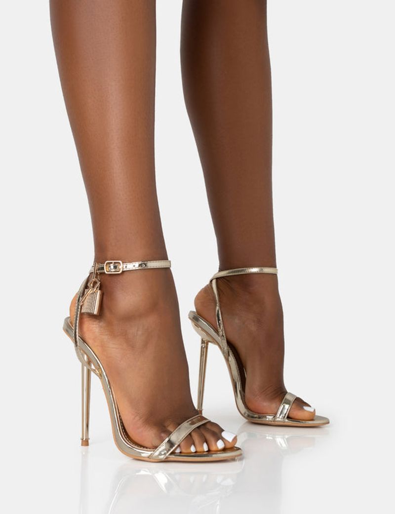 Glamorous Metallic Heels