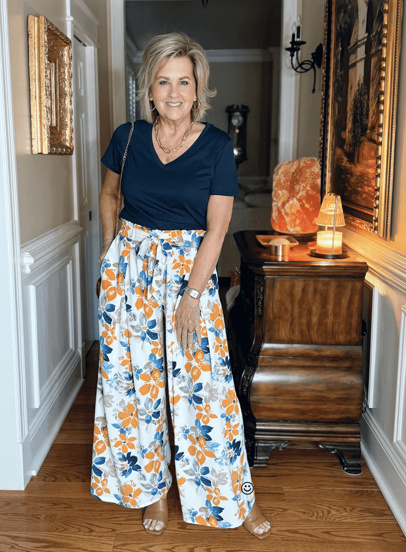 Wide-Leg Palazzo Pants