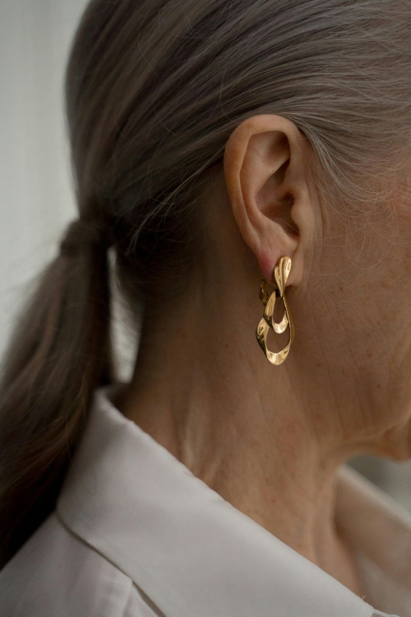 Gold Hoop Earrings