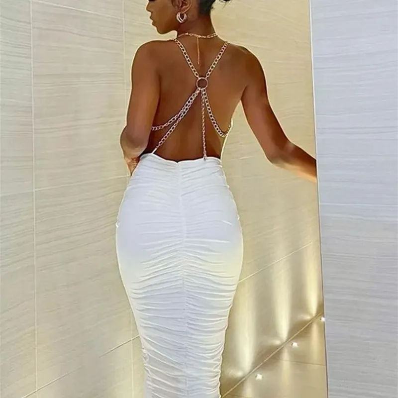 Backless Halter Showstopper