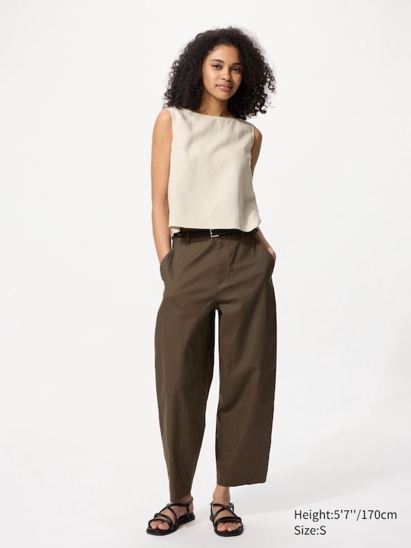 Earthy Tapered Trousers