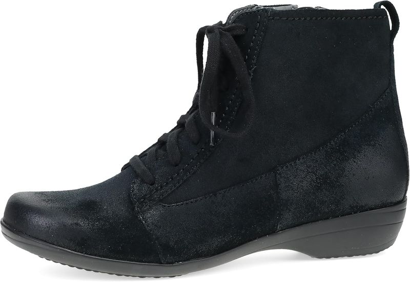 Lace-Up Boots with Cushioned Soles
