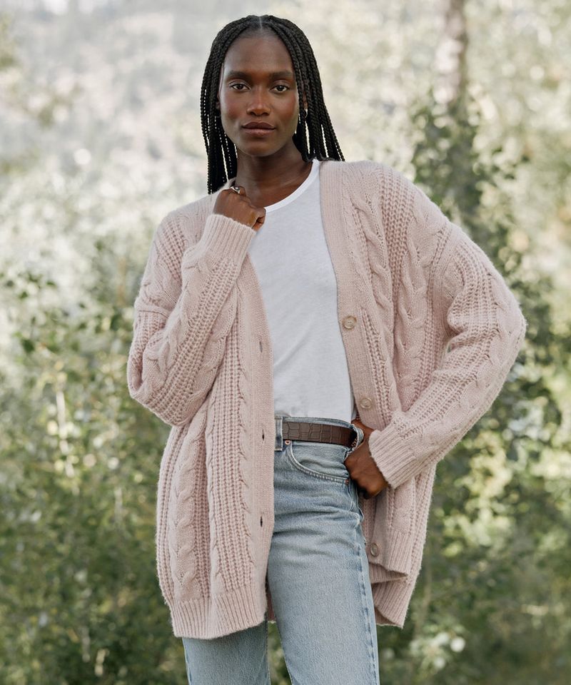 Oversized Boyfriend Cardigans