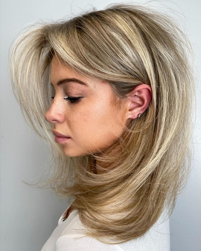 Midi Cut with Curtain Fringe