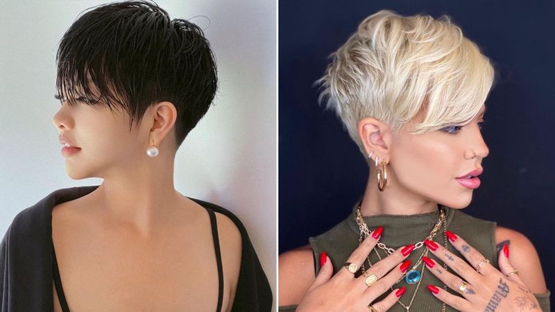 Choppy Pixie with Long Top