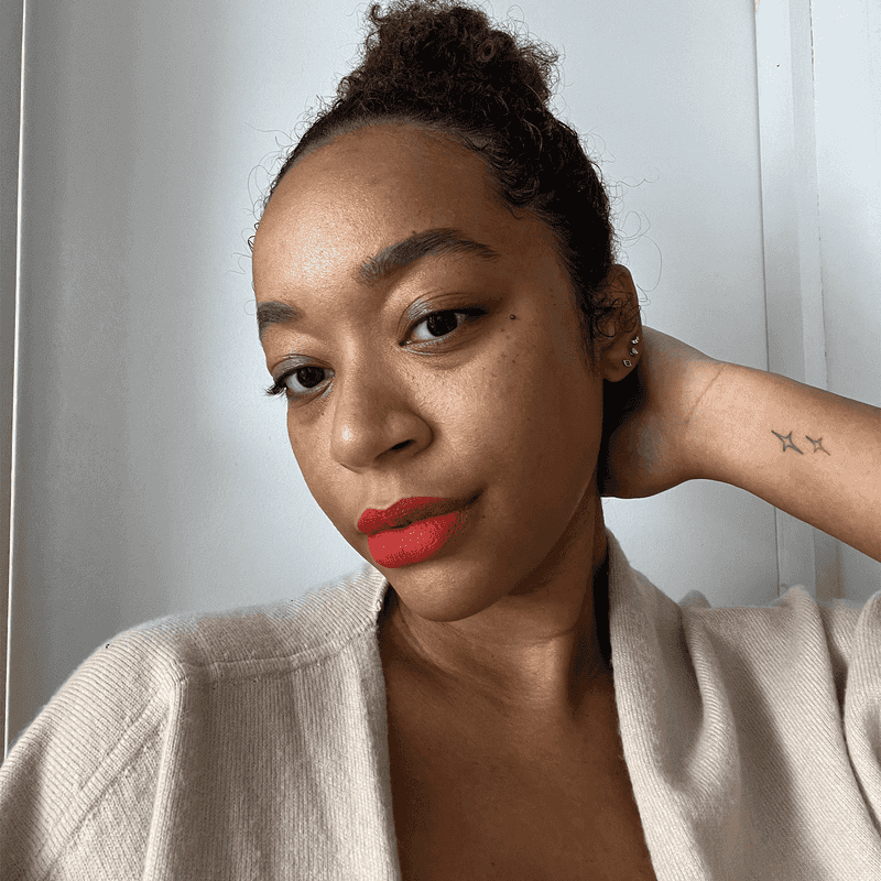 The Tissue Trick for Lipstick