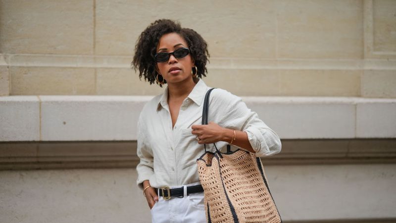 Structured Straw Handbags