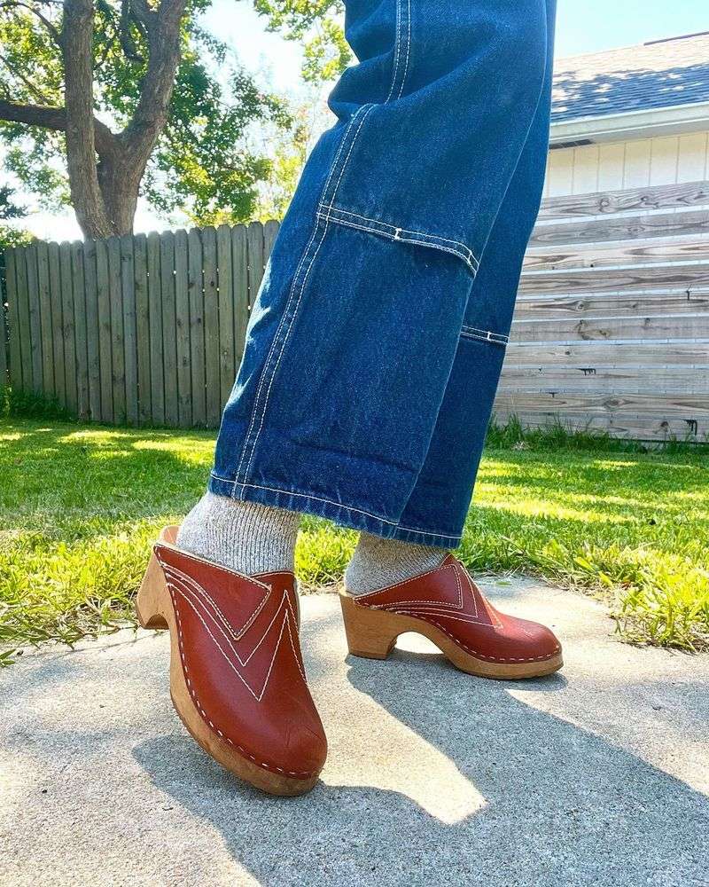 Retro-Inspired Clogs