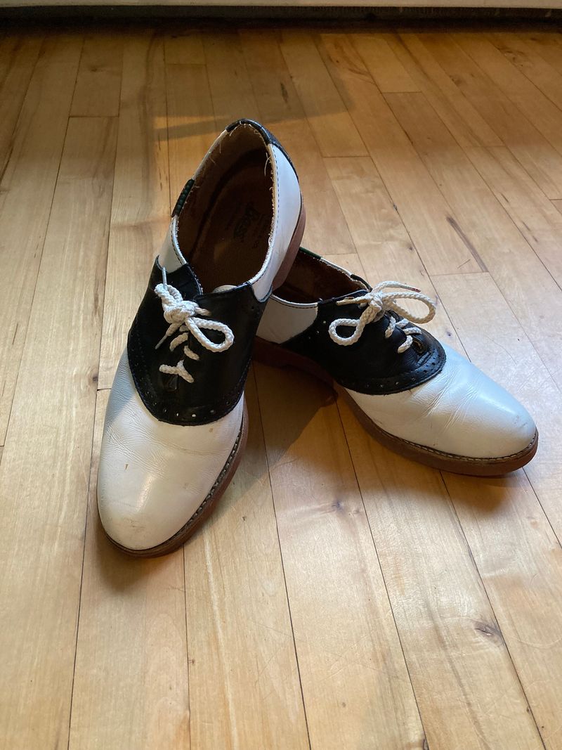 Two-Tone Saddle Shoes