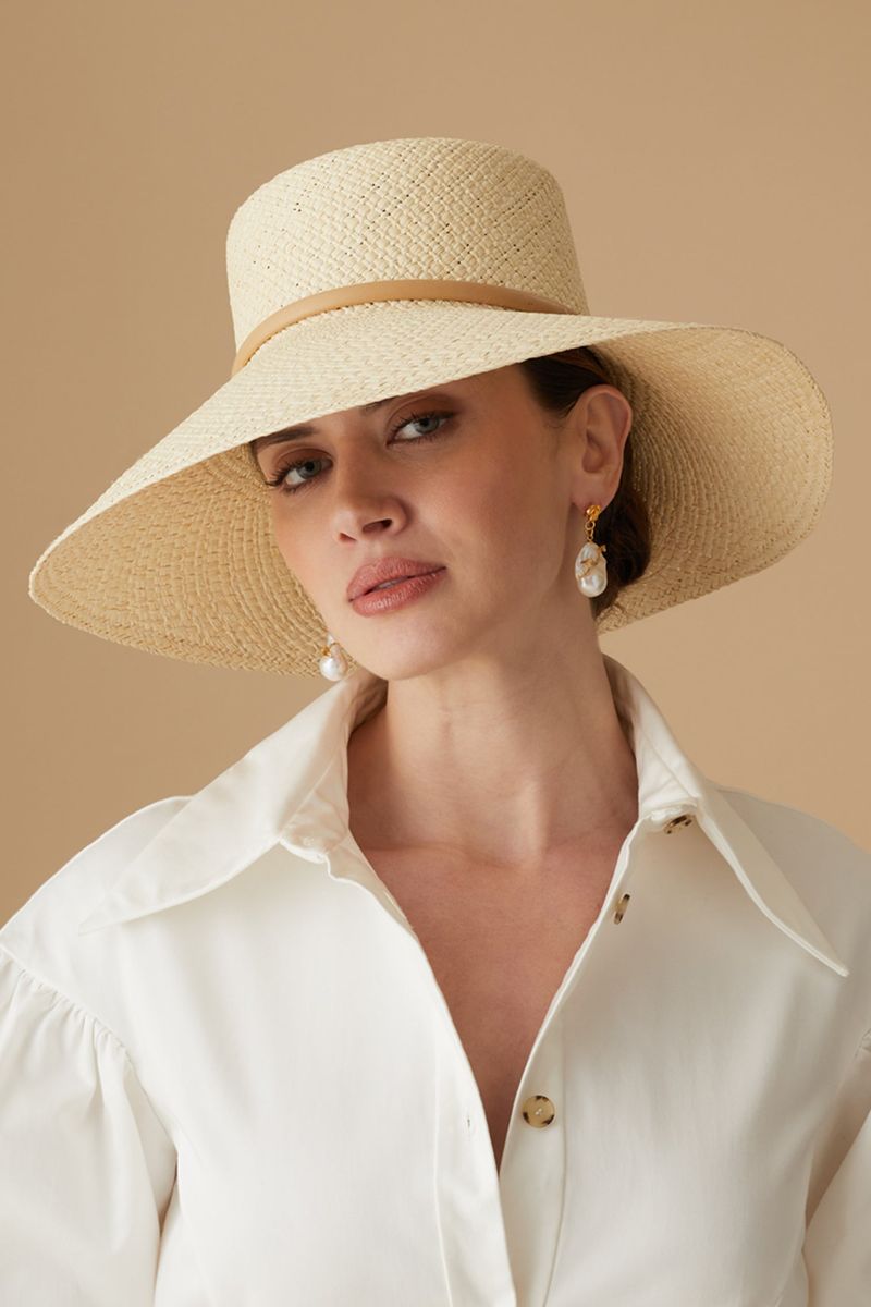 Wide-Brim Hat