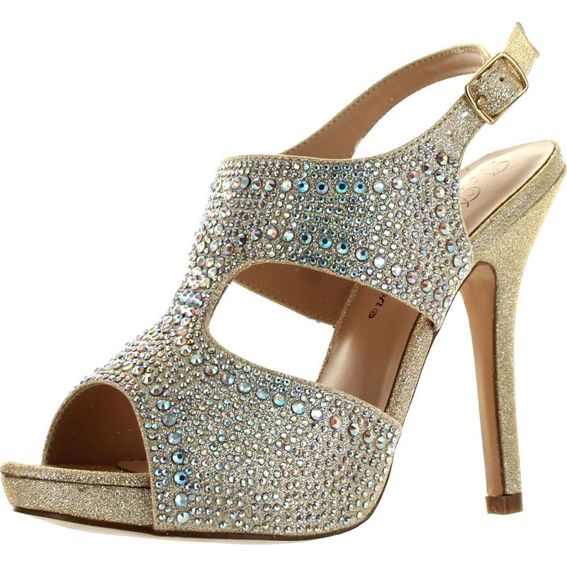 Glitzy Evening Sandals