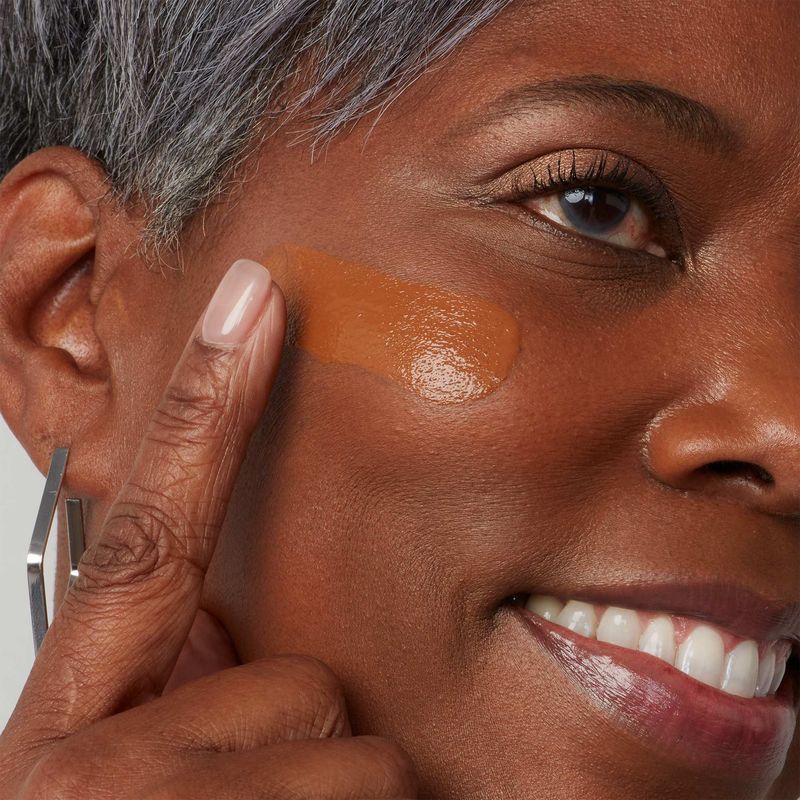 Apply Foundation With Fingers