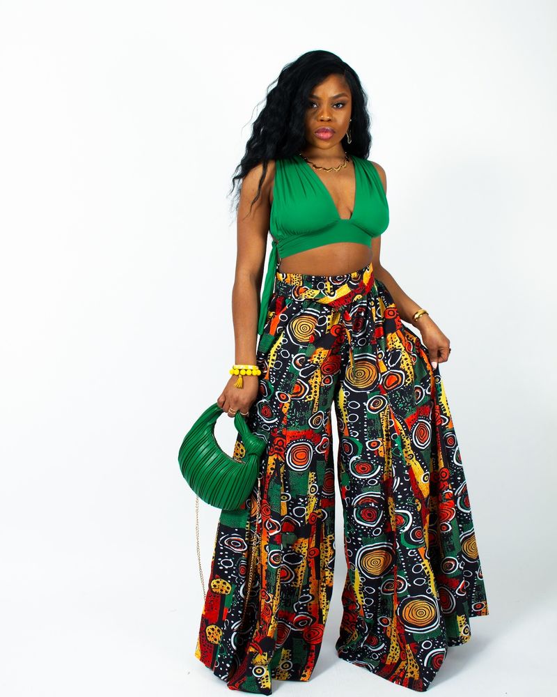 Bold Printed Palazzos