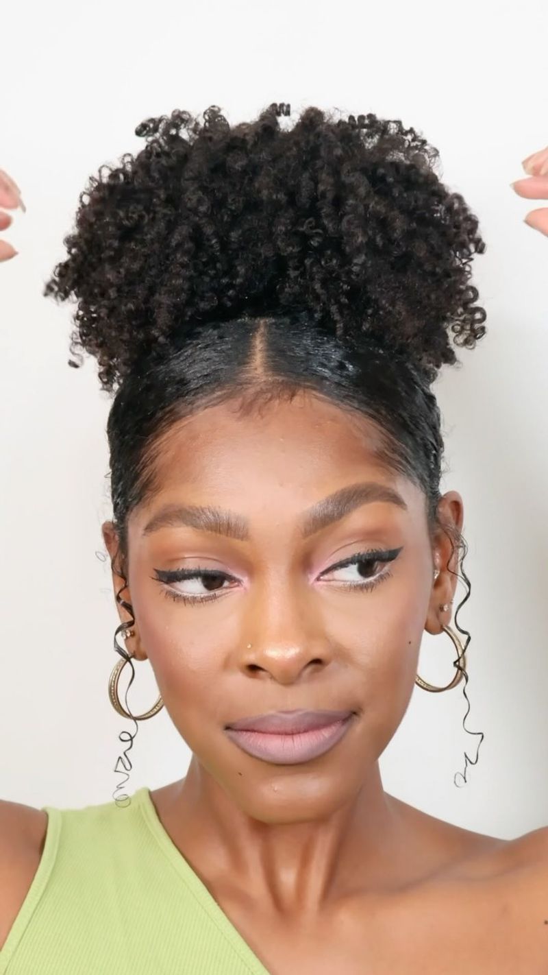 Pineapple Updo Perfection