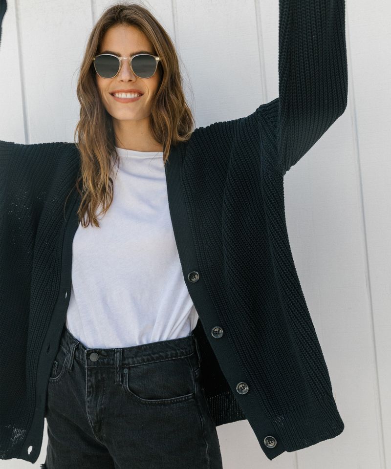Lightweight Cotton Cardigan