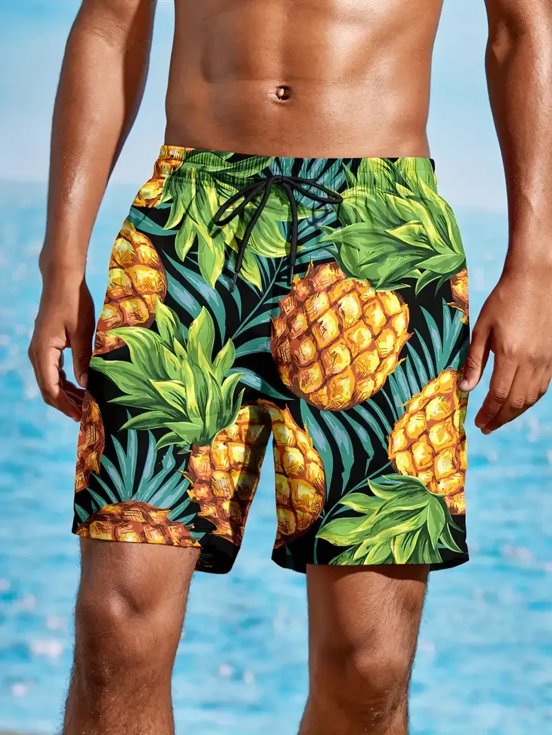 Tropical Print Shorts