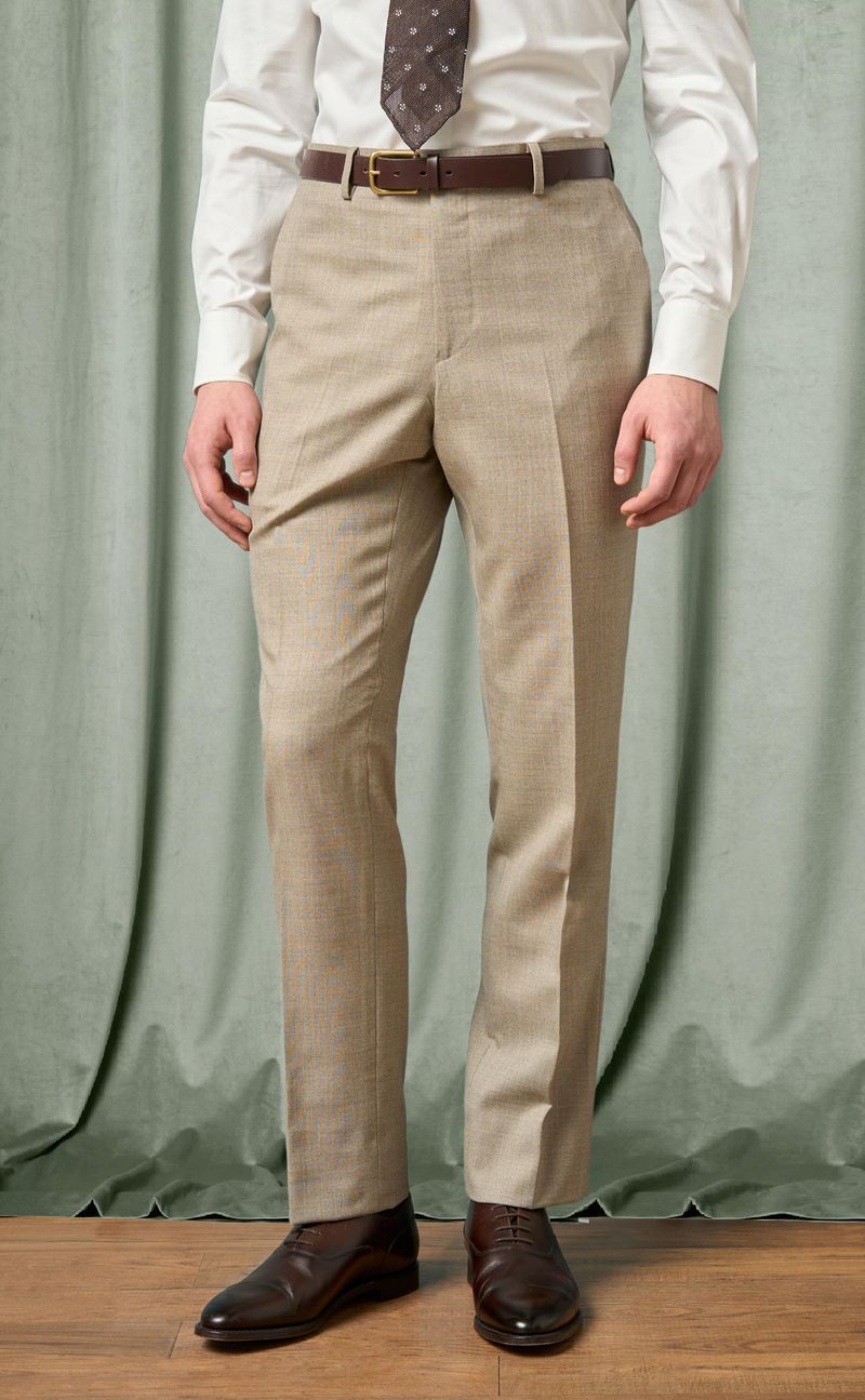 Tropical Wool Dress Pants
