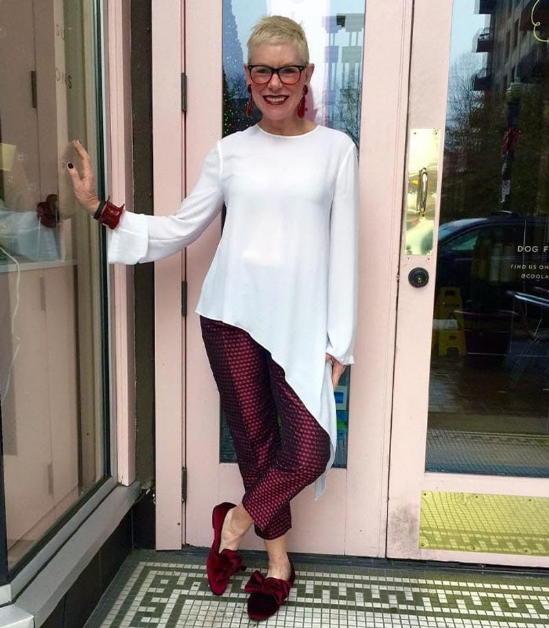 Asymmetrical Hemline Tunic