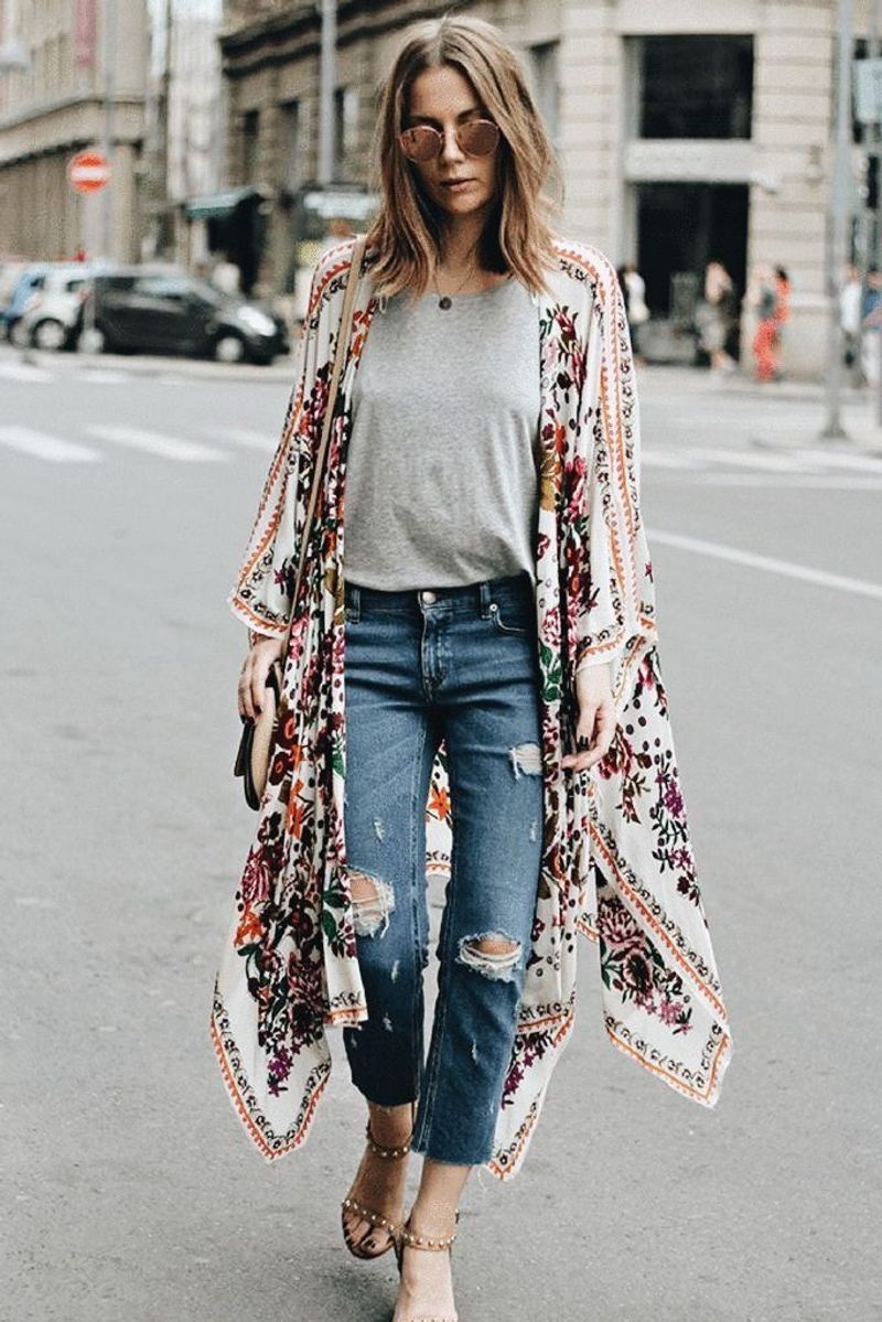 Kimono-Style Cardigans