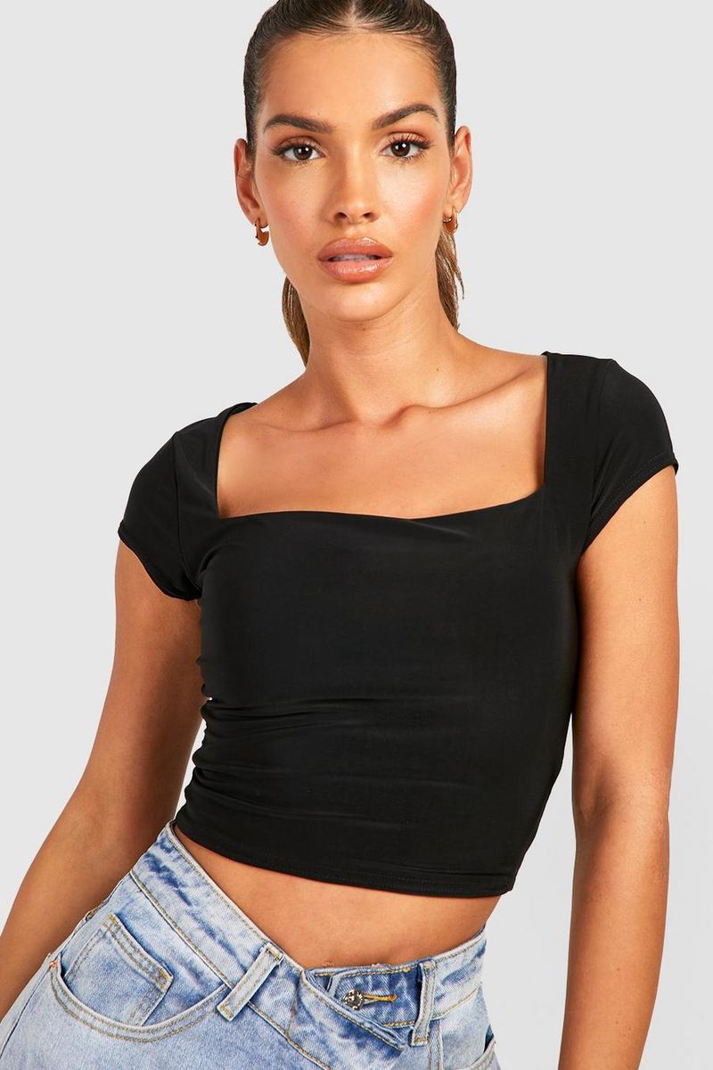 Square-Neck Sophistication