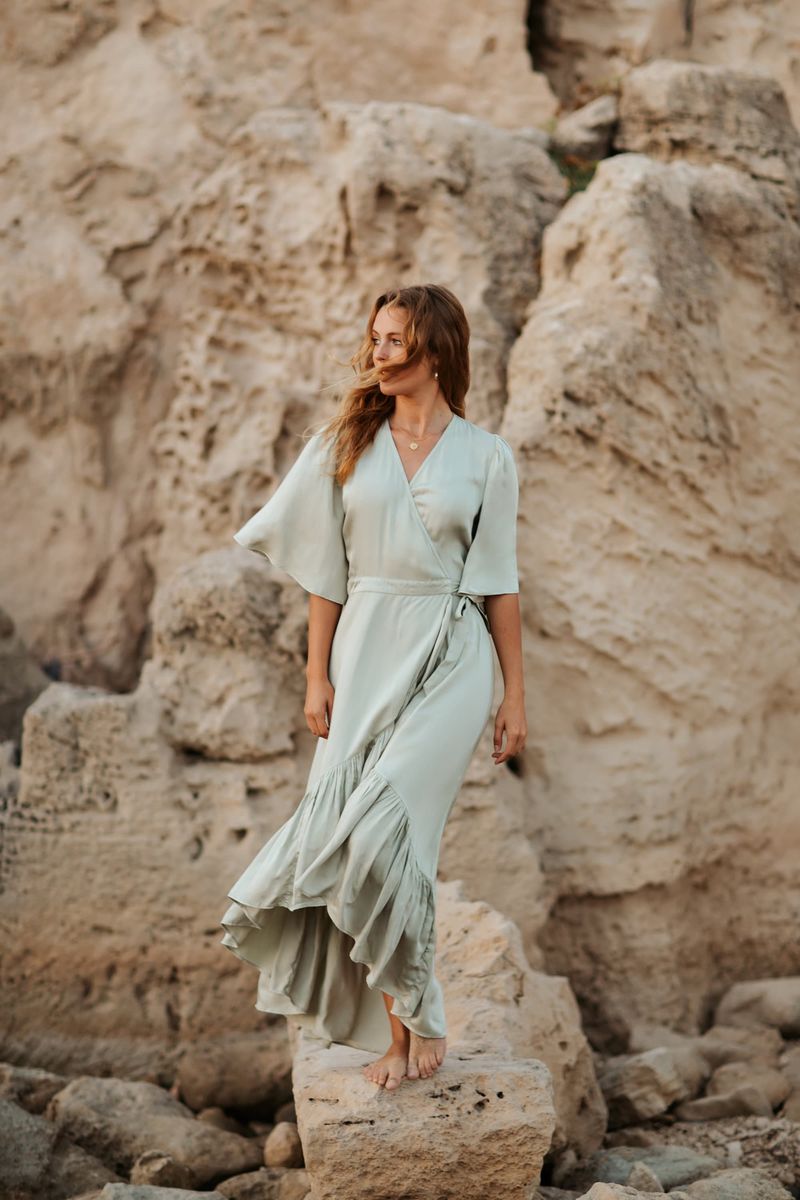 High-Low Hemline Dress