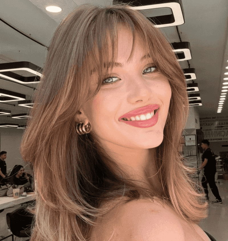Wispy Full Bangs