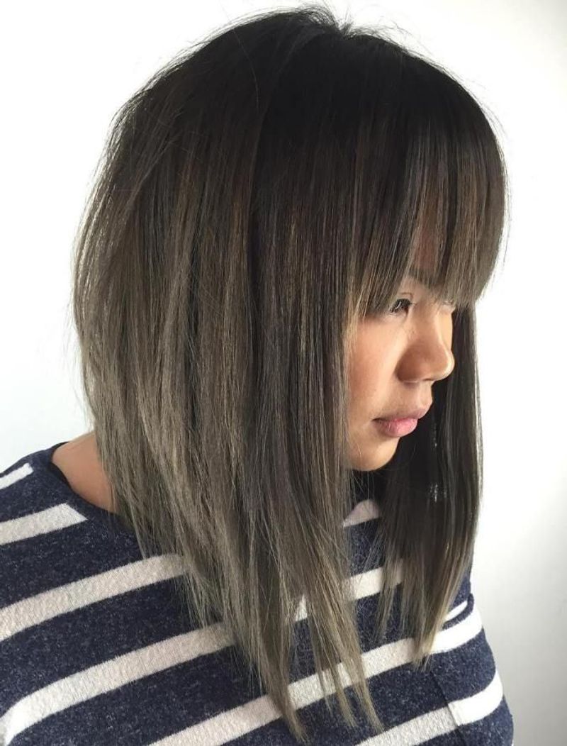 Inverted Bob with Bangs