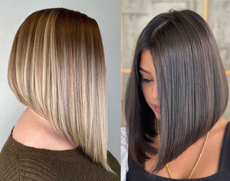 Graduated Bob for Square Faces