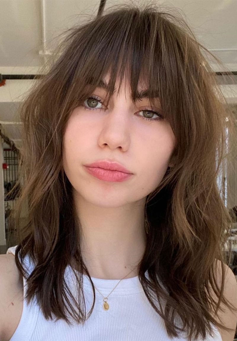 Textured Fringe Shag