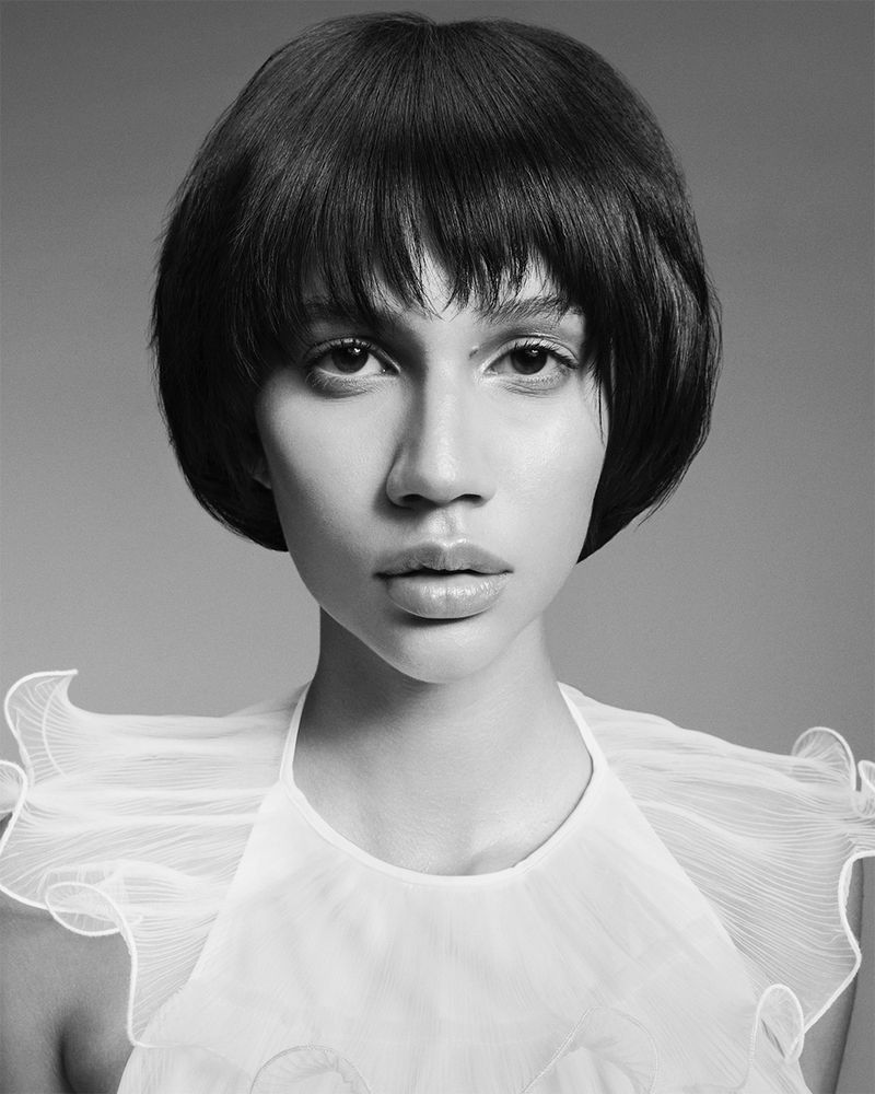 Straight-Edge Pageboy