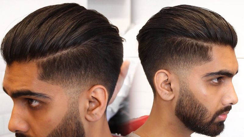The Slicked Back Undercut