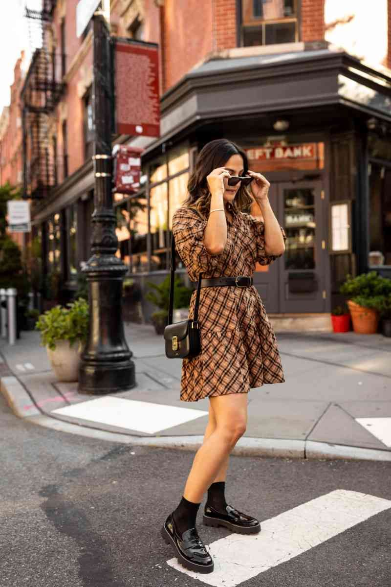 Oxford Flats With Feminine Dresses
