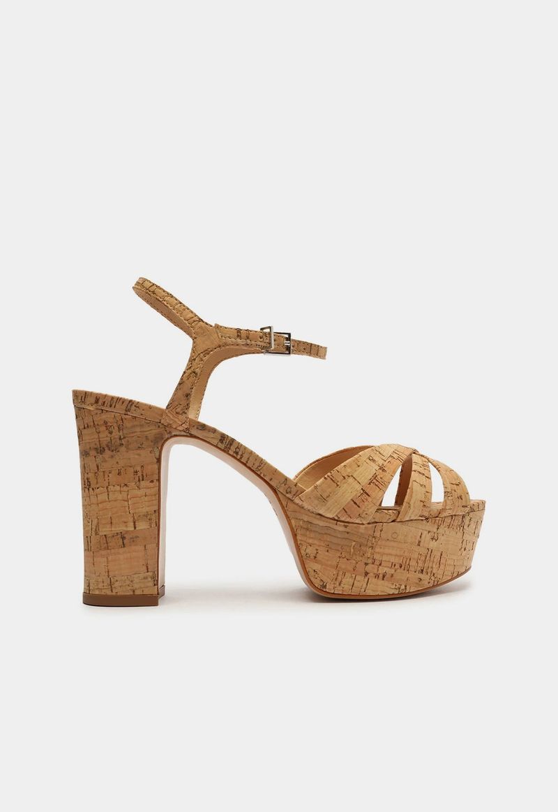 Weathered Cork Sandals