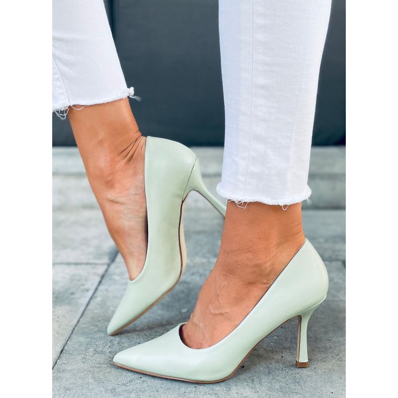 Mint Green Heels