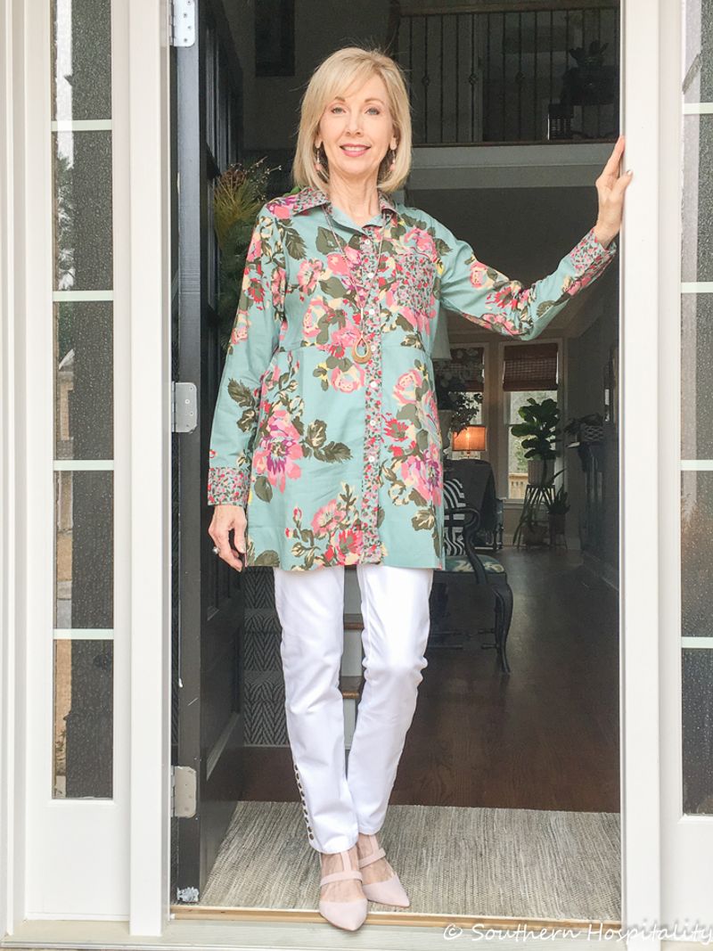 Floral Blazer Statement