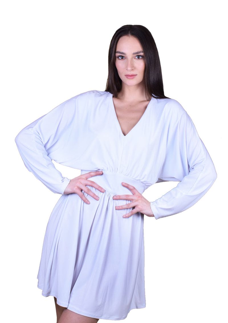 Dolman Sleeve Jersey Dress