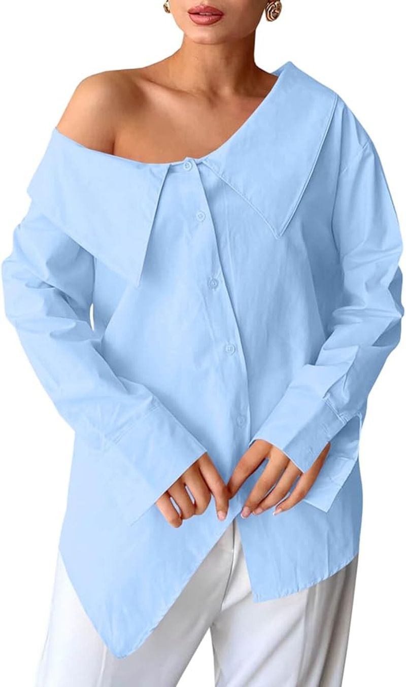 Asymmetrical Hemline Tops