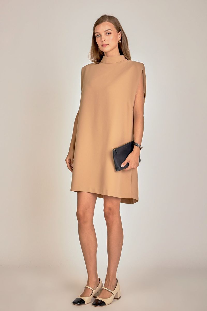 Structured Shift Dress