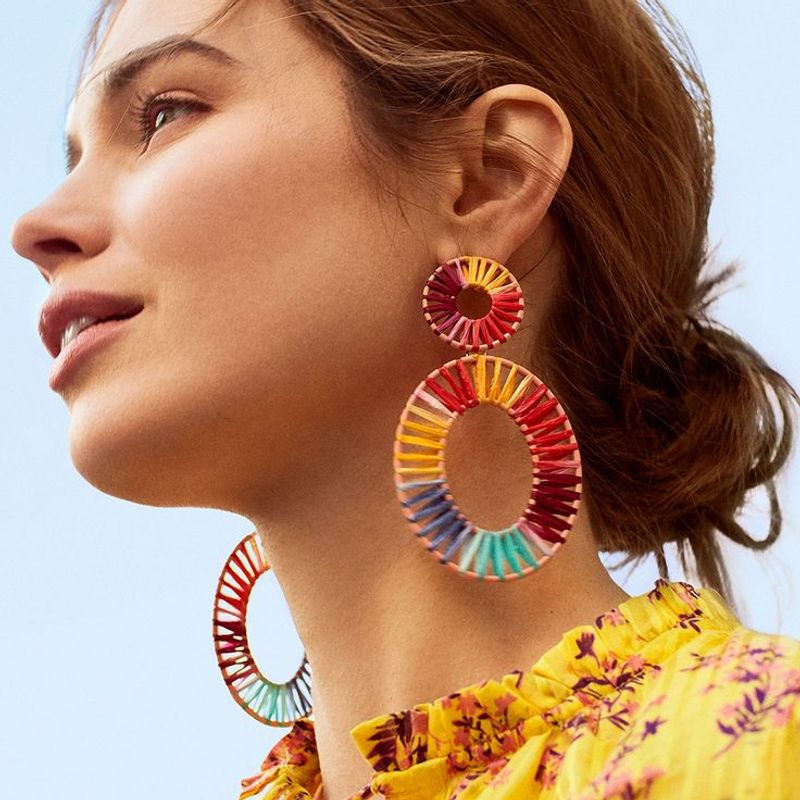 Colorful Statement Earrings