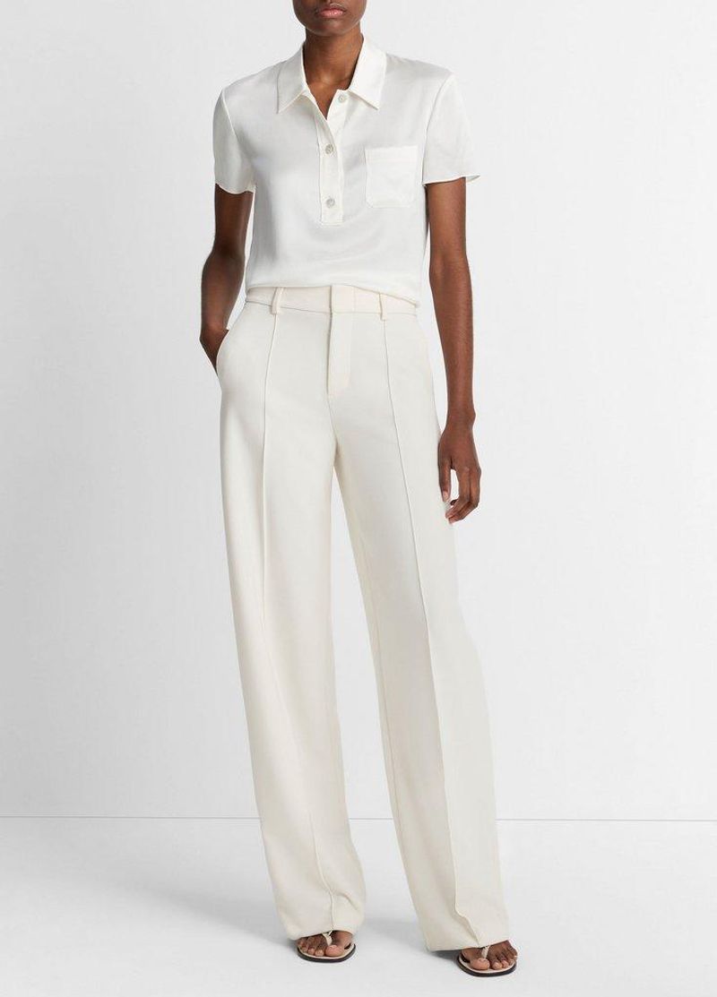 Luxurious Silk Polo