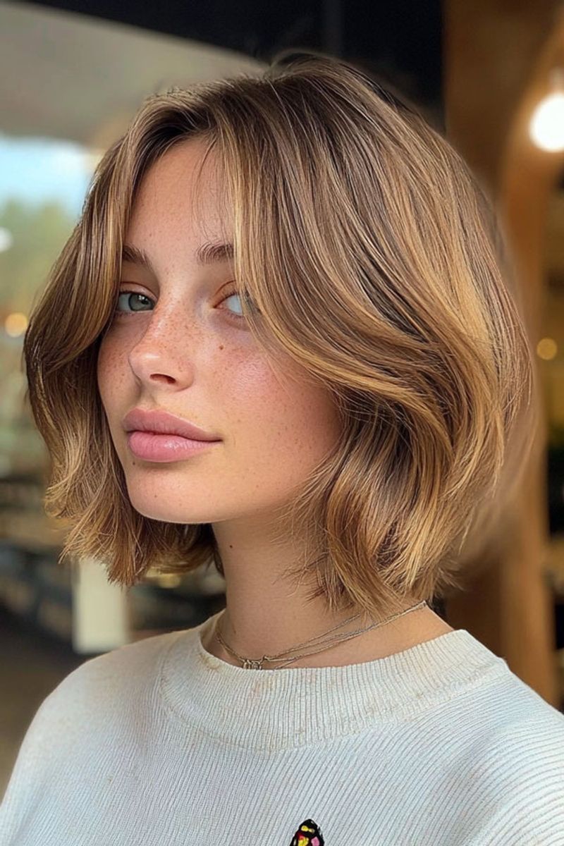 Casual Layered Bob