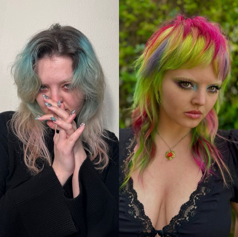 Funky Colorful Shag