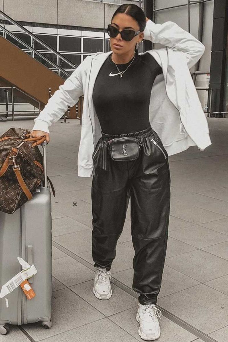Leather (or Faux) Trousers