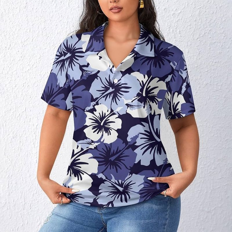 Floral Fantasy Polo