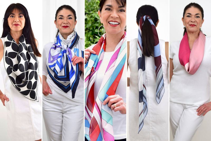 Vibrant Scarves