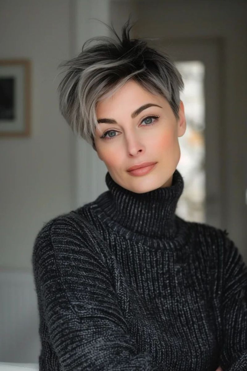 Pixie with Bold Color