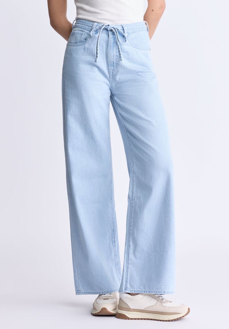 Casual Wide-Leg Jeans