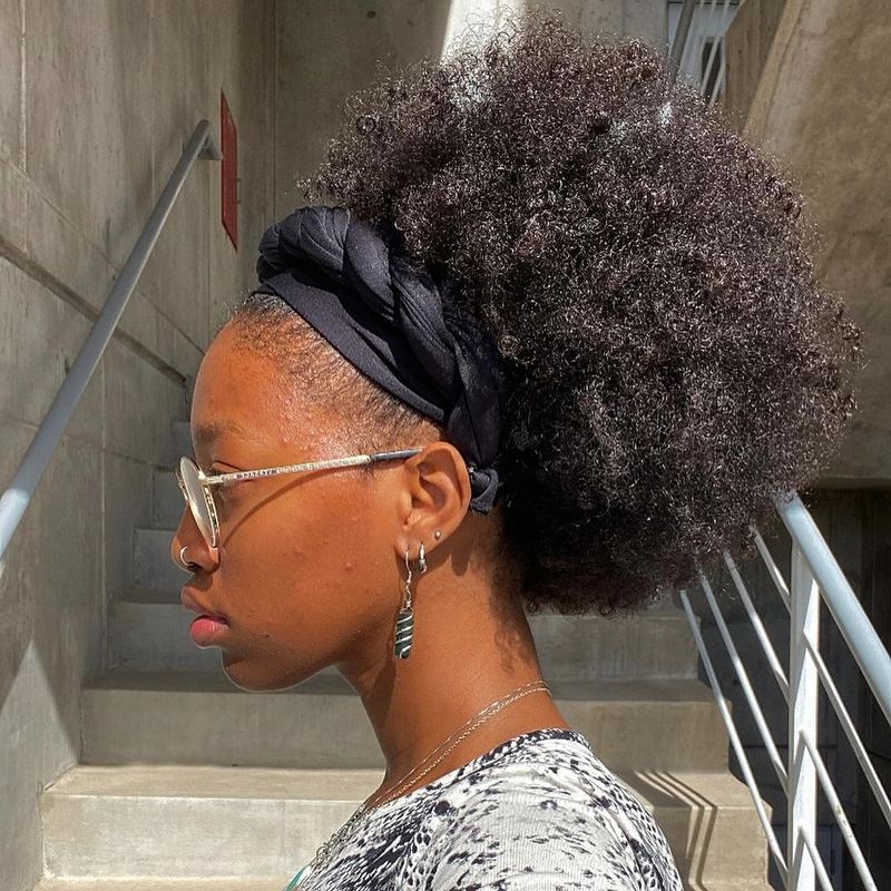 Bold Afro Puff