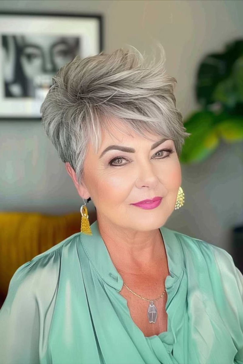 Elegant Volumizing Haircut